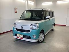 ムーヴキャンバスＧメイクアップリミテッド　ＳＡＩＩＩ衝突被害軽減ブレーキ　横滑り防止装置　オートハイビーム　アイドリングストップ　ステアリングスイッチ　オートライト　キーフリーシステム　オートエアコン　ナビ　ドラレコ　パノラマカメラ　マット　バイザー