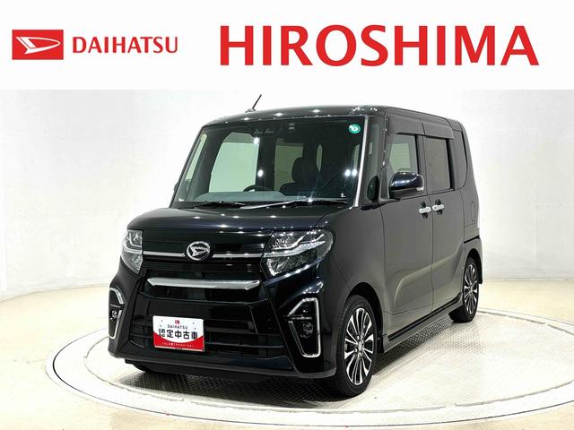 タントカスタムＲＳセレクション　カーナビ　バッククカメラ　ドラレコＬＥＤオートライト　パワースライドドアウェルカムオープン機能　オート電動格納式ドアミラー　助手席ロングスライド　助手席イージークローザー　アルミホイール　キーフリーシステム（広島県）の中古車