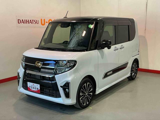 タントカスタムＲＳセレクション衝突軽減Ｂ　パーキングセンサー　電動格納式ドアミラー　スマートキー＆プッシュスタート　車線逸脱　前席シートヒーター　オートライト　キーフリー　ＬＥＤヘッド　ＥＴＣ　ターボエンジン（栃木県）の中古車