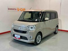 ムーヴキャンバスＧメイクアップ　ＳＡＩＩ両側自動スライドドア　電動ミラー　ナビ＆ＴＶ　衝突回避支援　オートマチックハイビーム　リアカメラ　キーフリーキー　プッシュスタートスマートキー　ＬＥＤ　Ｗエアバック　イモビ　オートライト