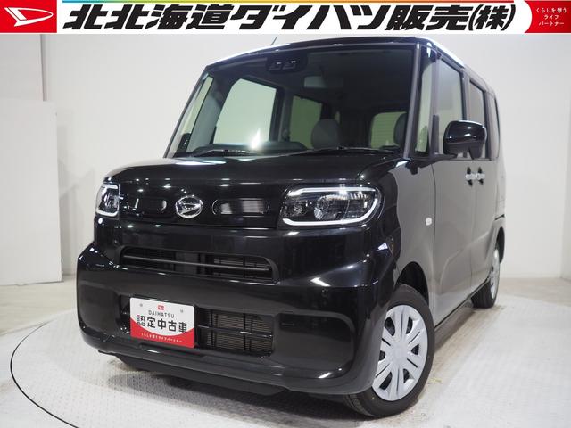 タントX4WD 両側スライドドア左電動 LEDヘッドライト オートライト オーディオレス 運転席助手席シートヒーター キーフリーシステム アイドリングストップ VSC(横滑り抑制機能)(北海道)の中古車