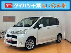 ムーヴカスタム　Ｘリミテッドバックカメラ連動ワンセグナビ　ＡＵＸ接続　プッシュエンジンスタート　キーフリーシステム　セキュリティアラーム　照明．バニティーミラー付き左右サンバイザー　チルトステアリング　運転席シートリフター