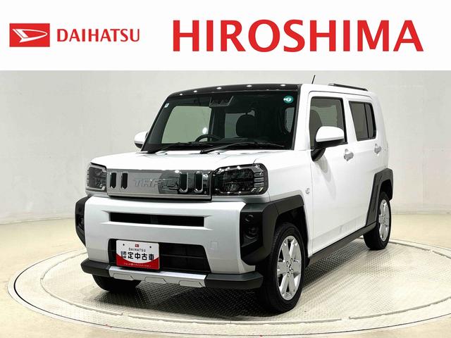 タフトＧ　クロムベンチャー　喫煙車スカイフィールトップ　クロムパック　メッキパック　シルバーアンダーガーニッシュ　インテリアアクセント　ＬＥＤオートライト＆フォグランプ　電動パーキングブレーキ　バックカメラ　アルミホイール（広島県）の中古車