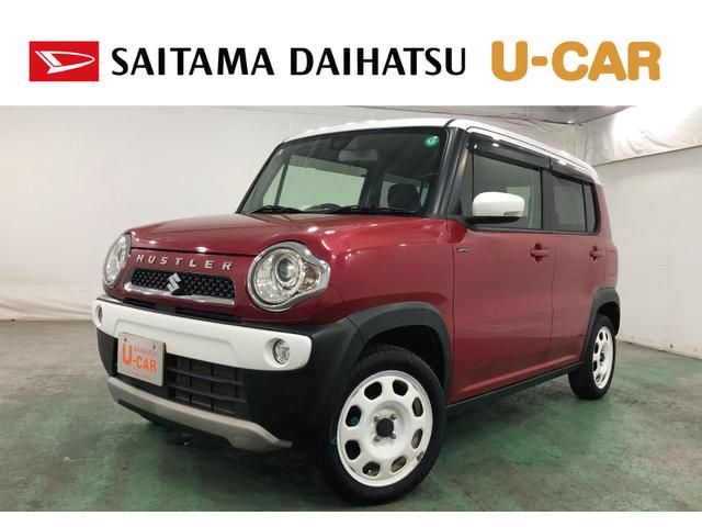 ハスラーＪスタイル　雹害／車検整備付／走行７３５７８キロ／ナビ１年保証距離無制限　走行距離７３５７８キロ　ワンセグナビ　バックカメラ　純正マット　オートライト　アイドリングストップ　シートヒーター　電動格納式ドアミラー　プッシュスタート　キーフリー（埼玉県）の中古車