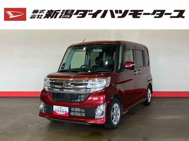 タントカスタムＸ　ＳＡ（車内　消臭・抗菌　処理済）　衝突被害軽減システム　片側パワースライドドア　ナビ　バックカメラ　アルミホイール　キーフリーシステム（新潟県）の中古車