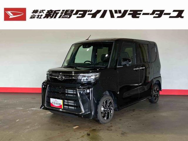 タントカスタムX(車内 消臭・抗菌 処理済) 衝突被害軽減システム 4WD 両側パワースライドドア バックカメラ アルミホイール キーフリーシステム(新潟県)の中古車