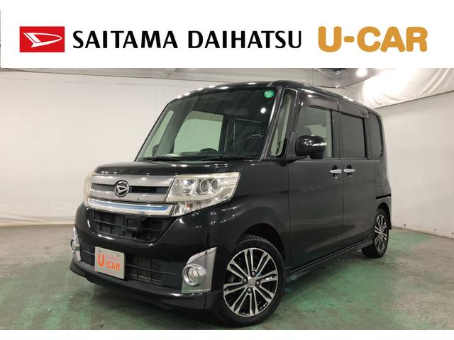 タントカスタムＲＳ　スマートセレクションＳＡ　走行４５３２１キロ一年保証・走行距離無制限　走行４５３２１キロ　フルセグナビ　バックカメラ　後席モニター　オートライト　ＬＥＤヘッドライト　ベンチシート　両側電動スライドドア　アイドリングストップ（埼玉県）の中古車