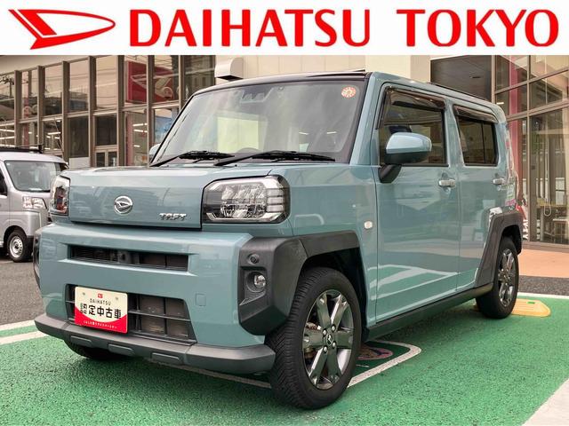 タフトＧターボ　カーナビ　ＥＴＣ　ドライブレコーダー中古車保証・距離無制限、１年付き　純正９インチスタイリッシュナビ　ＥＴＣ車載器　パノラマモニター　ナビ連動前後録画ドライブレコーダー　フロントシートヒーター　キーフリ　アダプティブクルーズコントロール（東京都）の中古車