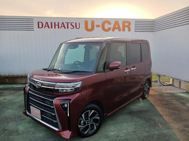 タントカスタムX 9インチディスプレイオーディオ バックカメラ走行距離8067キロ 1年保証・走行距離無制限 新車保証継承対応 フルセグTV Bluetooth バックカメラ 両側電動スライドドア 電動パーキングブレーキ スマートキー LEDヘッドライト(埼玉県)の中古車