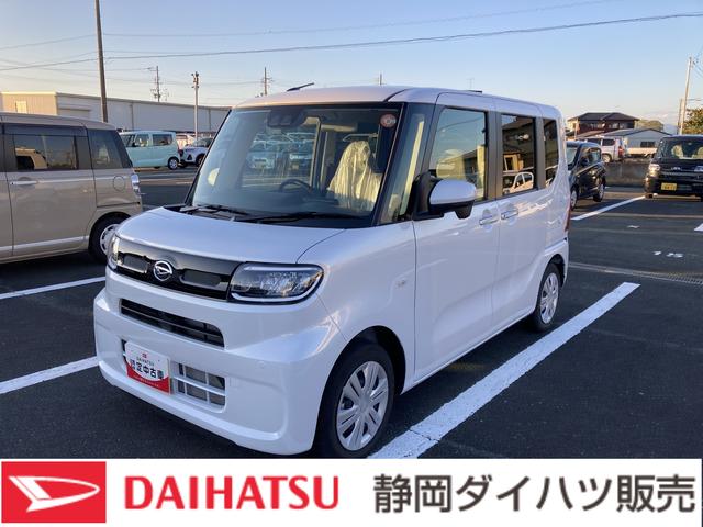 タントＸ１４インチフルホイールキャップ　フルＬＥＤヘッドランプ　オート格納式カラードドアミラー　左側パワースライドドア　ＴＦＴカラーマルチインフォメーションディスプレイ　フルファブリックシート（静岡県）の中古車