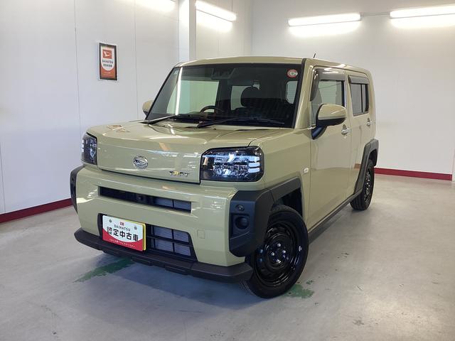 タフトX衝突被害軽減ブレーキ 横滑り防止装置 オートハイビーム アイドリングストップ ステアリングスイッチ オートライト キーフリーシステム オートエアコン パノラマカメラ マット バックカメラ(岐阜県)の中古車