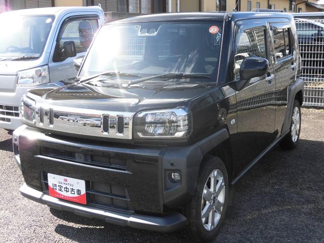 タフトＧワンオーナー　ＬＥＤヘッドライト／フォグランプ　ＥＴＣ　ナビ　コーナーセンサー　運転席／助手席シートヒーター　ガラスルーフ　禁煙車　記録簿　認定中古車　レーンアシスト　衝突回避支援システム搭載車（島根県）の中古車