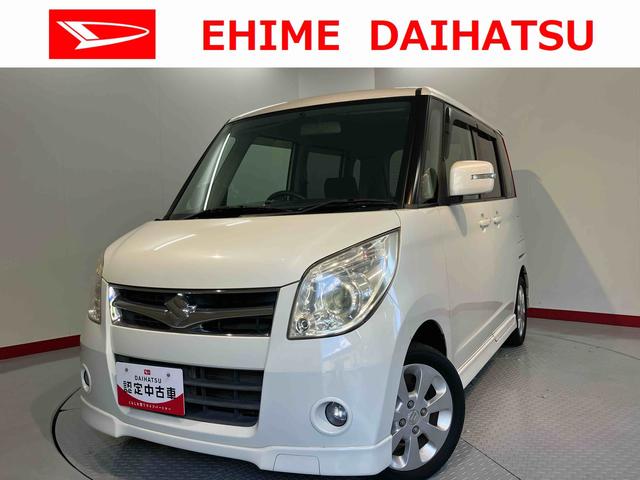 パレットＴ２ＷＤ　プッシュスタート　両側電動スライドドア　ＨＩＤヘッドライト　フロントフォグランプ　ベンチシート　盗難防止装置　社外ナビ　ＣＤ　ＤＶＤ　ＳＤ　ミュージックサーバー　ワンセグＴＶ（愛媛県）の中古車