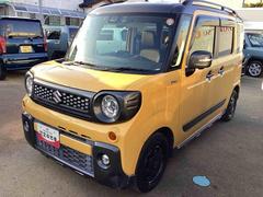 スペーシアギアハイブリッドＸＺ　ターボターボ付　インパネシフト　プッシュスタートスイッチ　電子カードキー　両側電動スライドドア　シートヒーター　ドラレコ　ＥＴＣ車載器　ＡＢＳ