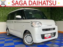 ムーヴキャンバスセオリーＸ両側電動スライドドア・プッシュボタンスタート・ステアリングスイッチ・オートエアコン・キーフリー・コーナーセンサー・ベンチシート・パワーウィンドウ