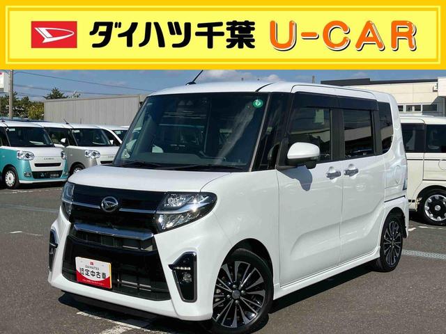 タントカスタムＲＳセレクションターボ　９型ナビ／地デジ／ＤＶＤ／ＢＴ／ＵＳＢ　全周囲カメラ　前後ドラレコ　ＥＴＣ　ＬＥＤヘッドライト　オートライト　ＡＤＢ　両側Ｐスライド　シートヒーター　コ−ナ−センサー　電動駐車ブレーキ　アルミ（千葉県）の中古車