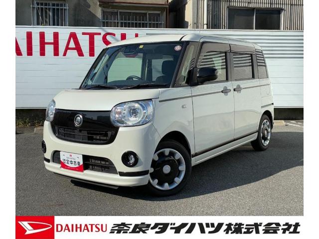 ムーヴキャンバスＧブラックアクセントＶＳ　ＳＡIIIナビゲーション　パノラマモニター　ＬＥＤヘッドランプ　オートハイビーム　運転席シートヒーター　両側パワースライドドア　　プッシュボタンスタート　電動格納式ミラー　キーフリーシステム（奈良県）の中古車