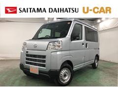 ハイゼットカーゴＤＸ　走行３５キロ／ＦＭＡＭラジオ／オートライト１年保証距離無制限　走行距離３５キロ　ＦＭＡＭラジオ　純正フロアマット　クリアランスソナー　オートライト　両側電動スライドドア　アイドリングストップ　キーレスエントリー