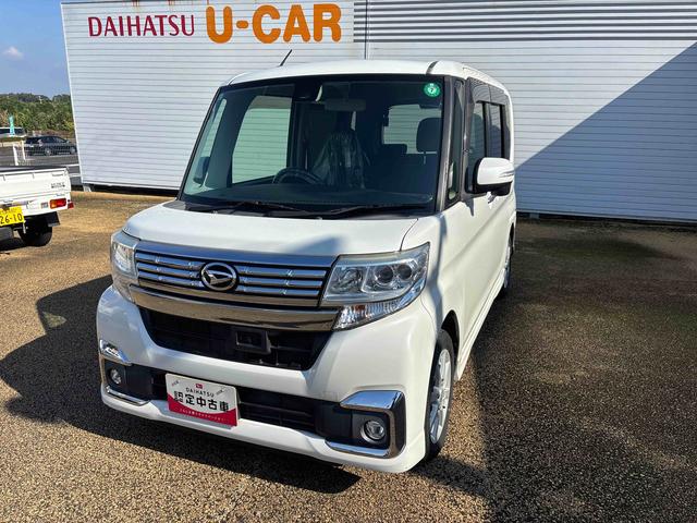 タントスローパーカスタムX SAIIスローパー インパネシフト プッシュスタートスイッチ 電子カードキー カーナビ 衝突被害軽減システム ABS 両側電動スライドドア アルミホイール(鹿児島県)の中古車