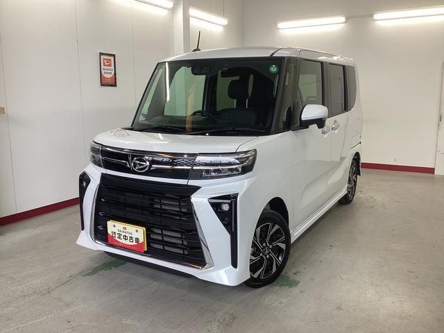 タントカスタムＸ衝突被害軽減ブレーキ　横滑り防止装置　４ＷＤ　オートハイビーム　アイドリングストップ　ステアリングスイッチ　オートライト　キーフリーシステム　オートエアコン　ナビ　ドラレコ　パノラマカメラ　ＥＴＣ（岐阜県）の中古車