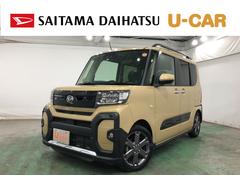 タントファンクロスターボ　走行８３９９１キロ／シートヒーター一年保証・走行距離無制限　走行８３９９１キロ　サイドエアバック　クリアランスソナー　ＬＥＤヘッドライト　ベンチシート　シートヒーター　両側電動スライドドア