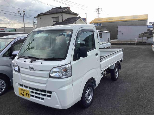ハイゼットトラックスタンダード5MT車 パートタイム4WD エアバック エアコン パワステ ABS(鹿児島県)の中古車