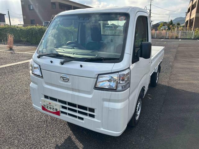 ハイゼットトラックスタンダード 農用スペシャルフロアCVT 切替式4WD デフロック レーンキープアシスト 運転席エアバック 助手席エアバック 誤発進抑制機能 オートハイビーム PS ABS(鹿児島県)の中古車