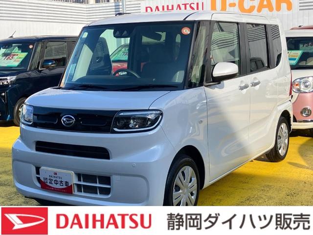 タントX14インチフルホイールキャップ フルLEDヘッドランプ オート格納式カラードドアミラー 左側パワースライドドア TFTカラーマルチインフォメーションディスプレイ フルファブリックシート(静岡県)の中古車