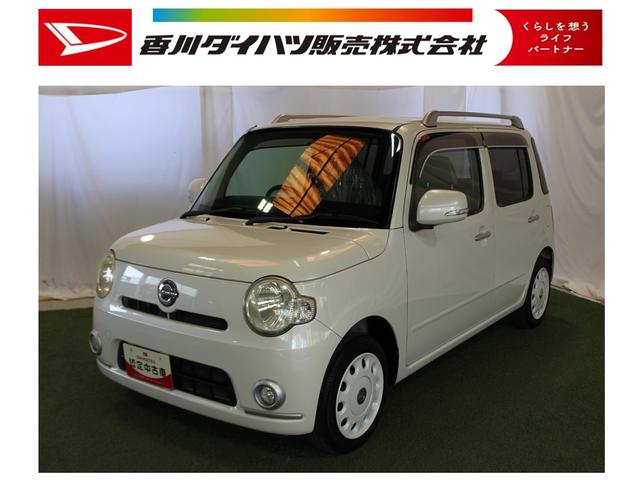 ミラココアココアプラスX認定中古車 CVT CDラジオ キーフリーシステム オートエアコン ターンシグナル付き電動格納ミラー ドアバイザー LEDヘッドライト スペアタイヤ パワーウインドウ パワーステアリング(香川県)の中古車