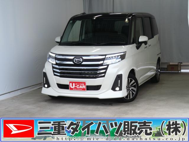 トールカスタムG 9型ディスプレイオーディオ 1年間無料保証LEDライト ブルートゥース Iストップ 電格ミラー ウォークスルー 地デジ バックカメラ ワンオーナー USB キーフリー 電動パーキングブレーキ 両側パワースライドドア コーナーセンサー(三重県)の中古車