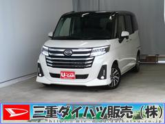 トールカスタムＧ　　　　９型ディスプレイオーディオ　１年間無料保証ＬＥＤライト　ブルートゥース　Ｉストップ　電格ミラー　ウォークスルー　地デジ　バックカメラ　ワンオーナー　ＵＳＢ　キーフリー　電動パーキングブレーキ　両側パワースライドドア　コーナーセンサー