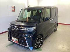 タントカスタムＲＳ衝突被害軽減ブレーキ　横滑り防止装置　オートハイビーム　アイドリングストップ　ステアリングスイッチ　オートライト　キーフリーシステム　オートエアコン　ディスプレイオーディオ　バックカメラ