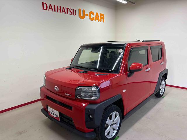 タフトＧ４ＷＤ　純正ナビ　ＬＥＤヘッドライト／フォグランプ　オートエアコン／ライト／ハイビーム／電動ドアミラー　ドライブレコーダー　コーナーセンサー　電動パーキングブレーキ　運転席・助手席シートヒーター（秋田県）の中古車