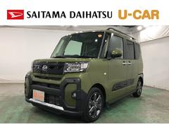 タントファンクロスターボ　走行２９７７３キロ／シートヒーター一年保証・走行距離無制限　走行２９７７３キロ　サイドエアバック　クリアランスソナー　オートマチックハイビーム　オートライト　ＬＥＤヘッドライト　ベンチシート　シートヒーター　両側電動スライドドア