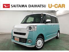 ムーヴキャンバスストライプスＧ　走行４７７７キロ／新品ナビ／バックカメラ１年保証距離無制限　走行距離４７７７キロ　フルセグナビ　バックカメラ　ブルートゥース　純正マット　サイドエアバッグ　ＬＥＤヘッドランプ　アイドリングストップ　シートヒーター　両側電動スライドドア