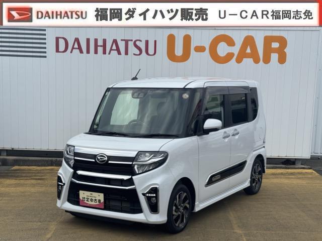 タントカスタムＸスタイルセレクション新車保証継承付　衝突低減ブレーキ　純正フルセグナビ　ドラレコ（福岡県）の中古車