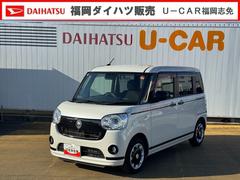 ムーヴキャンバスＧブラックアクセントＶＳ　ＳＡＩＩＩ純正フルセグナビ　パノラマモニター　前後方ドラレコ