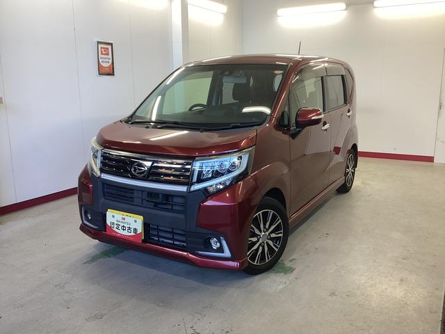 ムーヴカスタム　Ｘ　ハイパーＳＡII衝突被害軽減ブレーキ　横滑り防止装置　アイドリングストップ　ステアリングスイッチ　オートライト　キーフリーシステム　オートエアコン　ナビ　ドラレコ　バックカメラ　マット　バイザー（岐阜県）の中古車