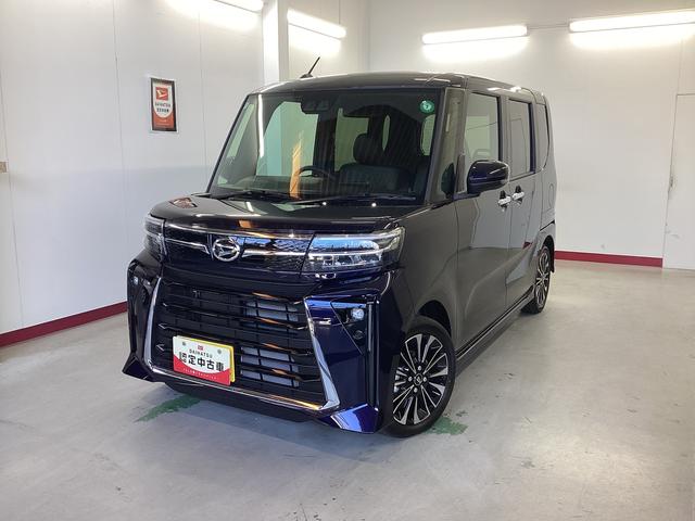 タントカスタムＲＳ衝突被害軽減ブレーキ　横滑り防止装置　オートハイビーム　アイドリングストップ　ステアリングスイッチ　オートライト　キーフリーシステム　オートエアコン　ディスプレイオーディオ　バックカメラ（岐阜県）の中古車