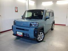 タフトＧ衝突被害軽減ブレーキ　横滑り防止装置　オートハイビーム　アイドリングストップ　ステアリングスイッチ　オートライト　キーフリーシステム　オートエアコン　パノラマカメラ　マット　バイザー