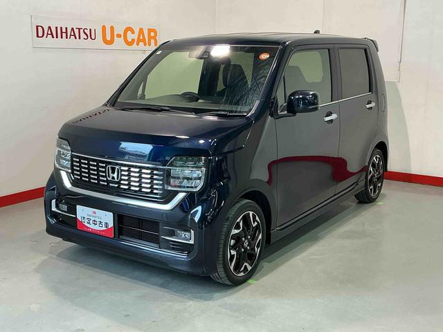 Ｎ−ＷＧＮカスタムＬ・ターボホンダセンシングブレーキサポート　盗難警報装置　衝突安全ボディ　横滑り防止機能　ＬＥＤヘッド　タ−ボ　Ａストップ　ＡＢＳ　ＥＴＣ付き　ナビＴＶ　メモリナビ　Ｗエアバッグ　エアバッグ　アルミホイール（栃木県）の中古車