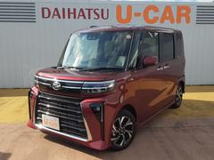 タントカスタムＸ　走行４９５１キロ　９インチディスプレイオーディオワンオーナー　禁煙車　９インチスマホ連携ディスプレイオーディオ　バックカメラ　純正アルミホイール　キーフリー　パワーウィンドゥ　衝突回避支援ブレーキ機能　誤発信抑制制御機能