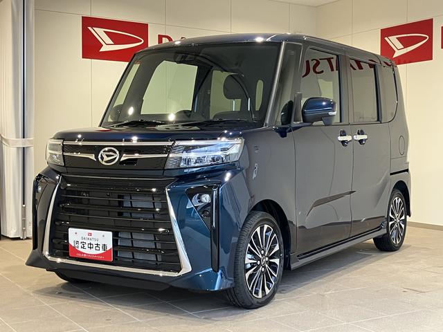 タントカスタムＲＳ両側パワスライドドア　レーンキープＡ　運転席シートヒーター　オートＬＥＤ　ターボエンジン　１オーナー　キーフリー　アルミホイール　ＡＢＳ　エアバック　エマージェンシーブレーキ　スマートキーＰスタート（山口県）の中古車