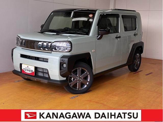 タフトＧターボ　ダーククロムベンチャーサポカーＳワイド適合　Ｂカメラ　ＥＴＣ　ドラレコ　スカイフィールトップ　電動パーキングブレーキ　全車速追従機能付ＡＣＣ　ステアリングスイッチ　シートヒーター　ＵＳＢ接続端子　コーナーセンサー（神奈川県）の中古車