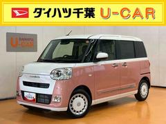 ムーヴキャンバスストライプスＧ衝突回避支援システム　横滑り防止装置　置きラクボックス　ホットカップホルダー　ホールド機能付き電動パーキングブレーキ　前席シートヒーター　チルトステアリング　バニティーミラー付き左右サンバイザー