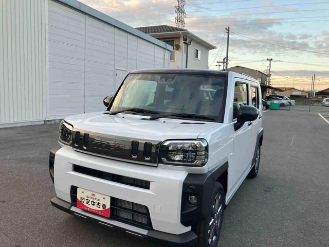 タフトＧ　ダーククロムベンチャー　届出済未使用車２ＷＤ　ＣＶＴ　６６０ｃｃ　スカイフィールトップ　クルーズコントロール　衝突被害軽減ブレーキ　横滑り防止装置　コーナーセンサー　ＡＢＳ　アイドリングストップ　プッシュボタンスタート（福島県）の中古車