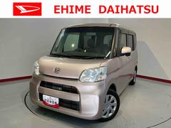 タントＸプッシュスタート　キーフリーシステム　左側電動スライドドア　アイドリングストップ　ベンチシート　純正ナビ　ワンセグＴＶ　ＥＴＣ　純正アルミホイール