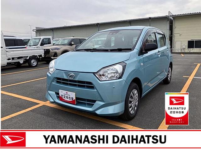 ミライースL SAIII 社外ナビ・ドラレコスマートアシスト・コーナーセンサー・ハロゲンヘッドランプ・キーレスエントリー・可倒式ドアミラー・自発光式デジタルメーター・マニュアルエアコン・パワードアロック・パワーウィンドウ(山梨県)の中古車