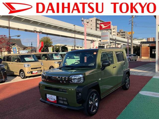 タフトGターボ ダーククロムベンチャー 10インチナビ フルセグ保証1年間・距離無制限付き DVD再生 CD再生 オートエアコン 電動パーキングブレーキ オートブレーキホールド機能 シートヒーター アイドリングストップ スカイフィールトップ 前後コーナーセンサー(東京都)の中古車