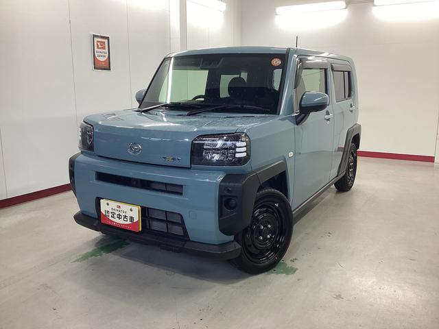 タフトＸ衝突被害軽減ブレーキ　横滑り防止装置　オートハイビーム　アイドリングストップ　ステアリングスイッチ　オートライト　キーフリーシステム　オートエアコン　パノラマカメラ　マット　バイザー（岐阜県）の中古車